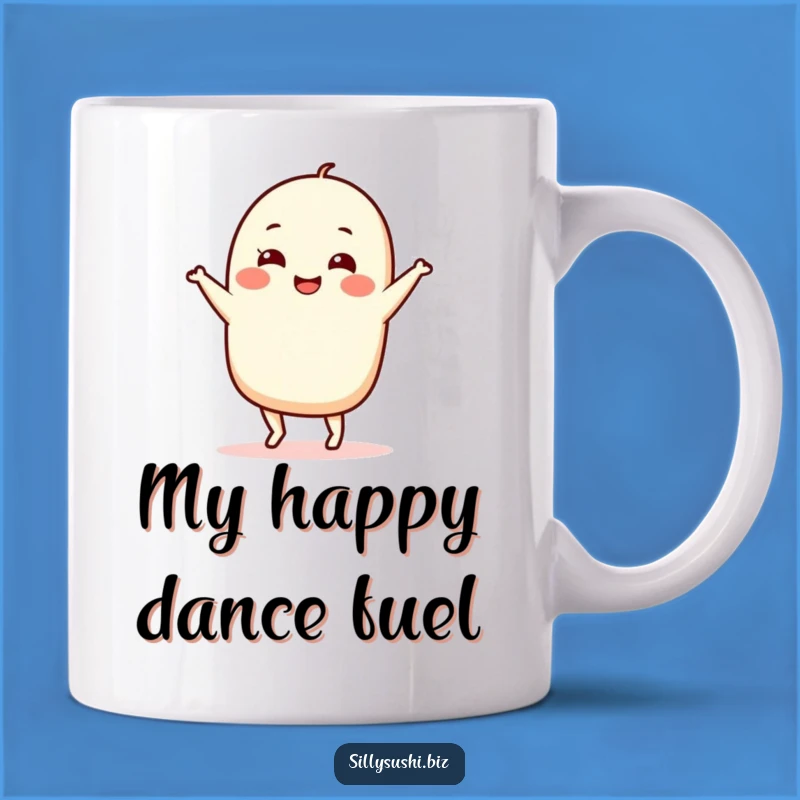 Funny Nigiri Dance Mug: A Hilarious Cartoon Sushi Gift for Food Lovers