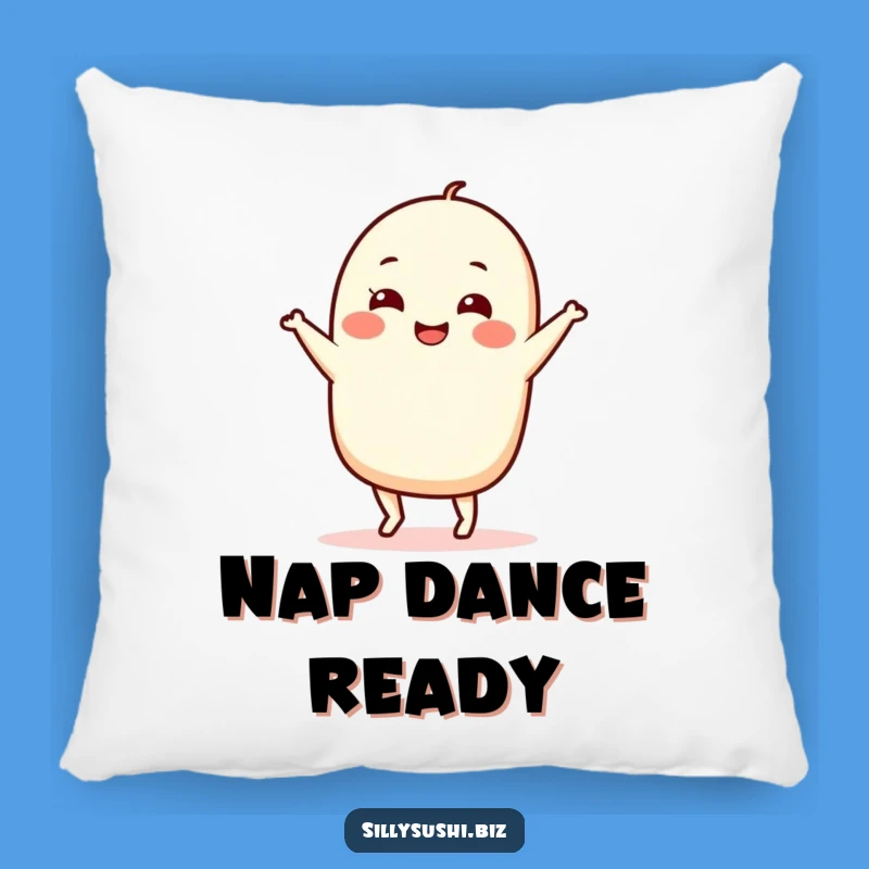 Funny Nigiri Dance Pillow: Comfy Cushion with a Hilarious Sushi Character, Perfect Gift