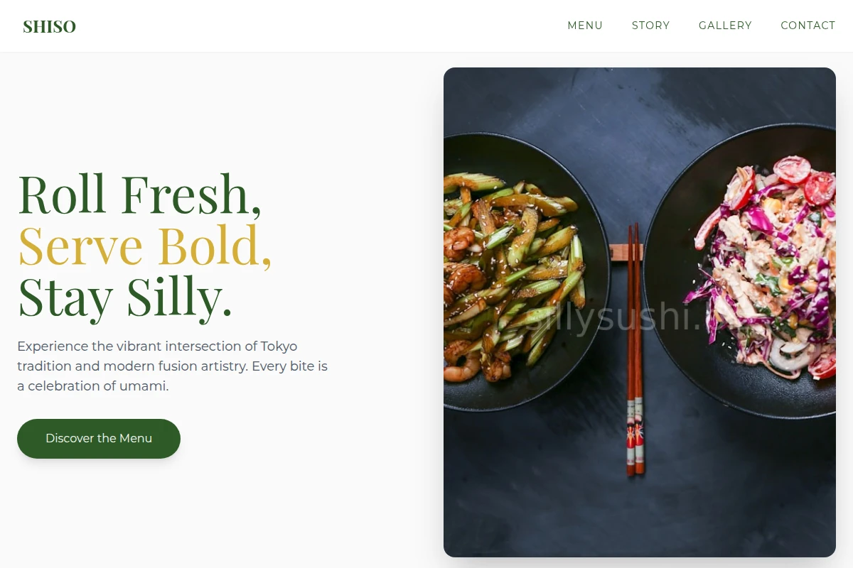 Shiso Asian Fusion Food