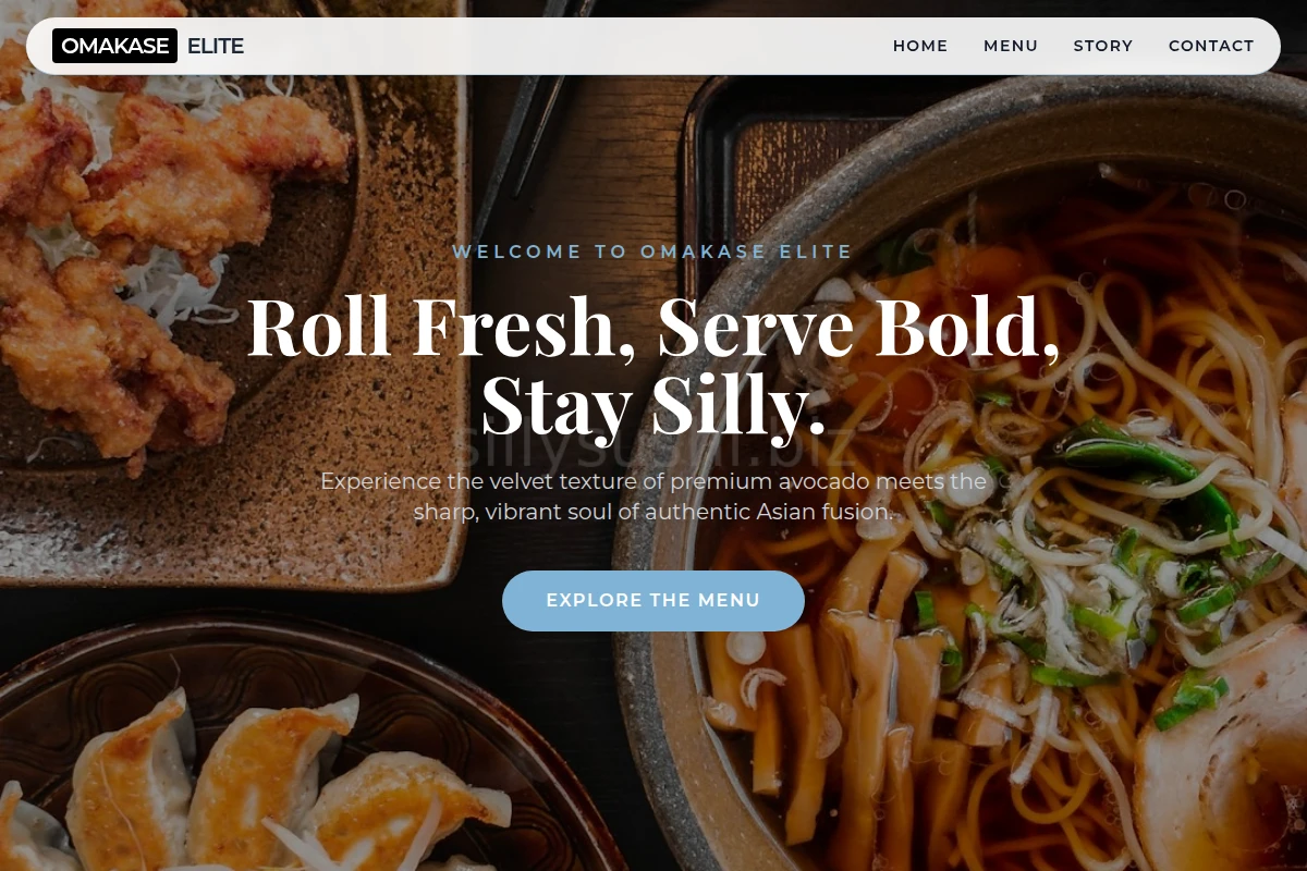 Avocado Asian Fusion Food