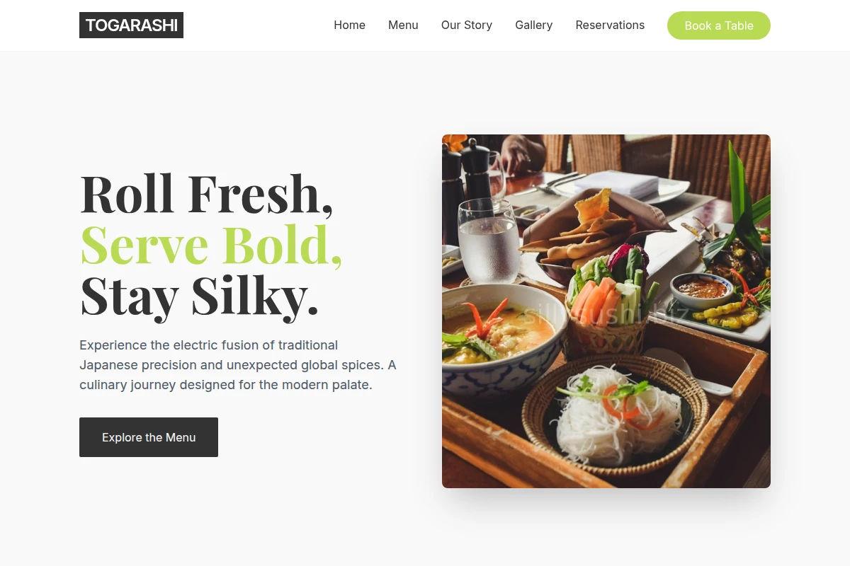 Togarashi Asian Fusion Food