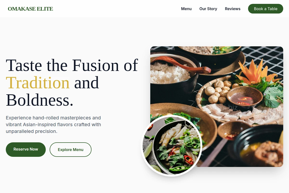 Slice Asian Fusion Food