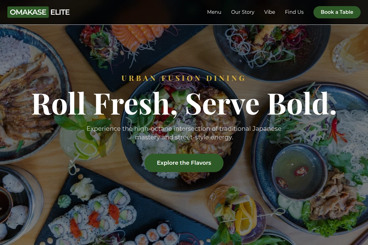 Street Asian Fusion Food