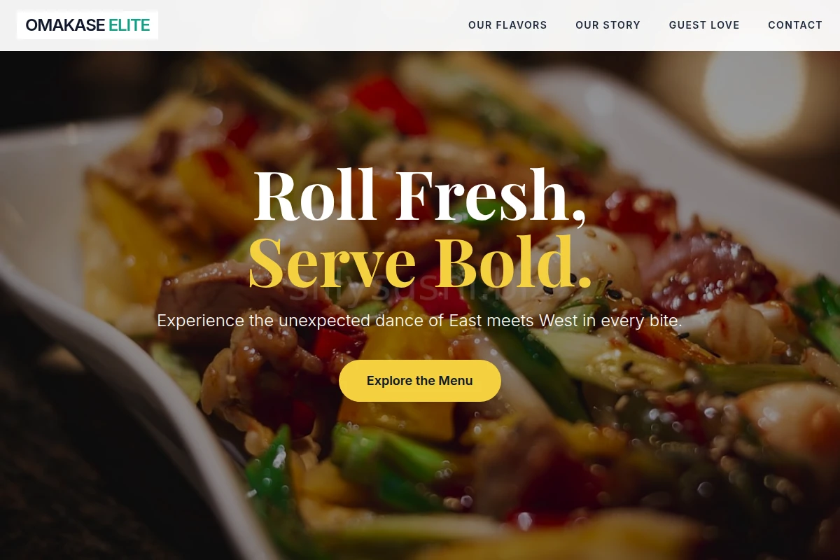 Soy Asian Fusion Food