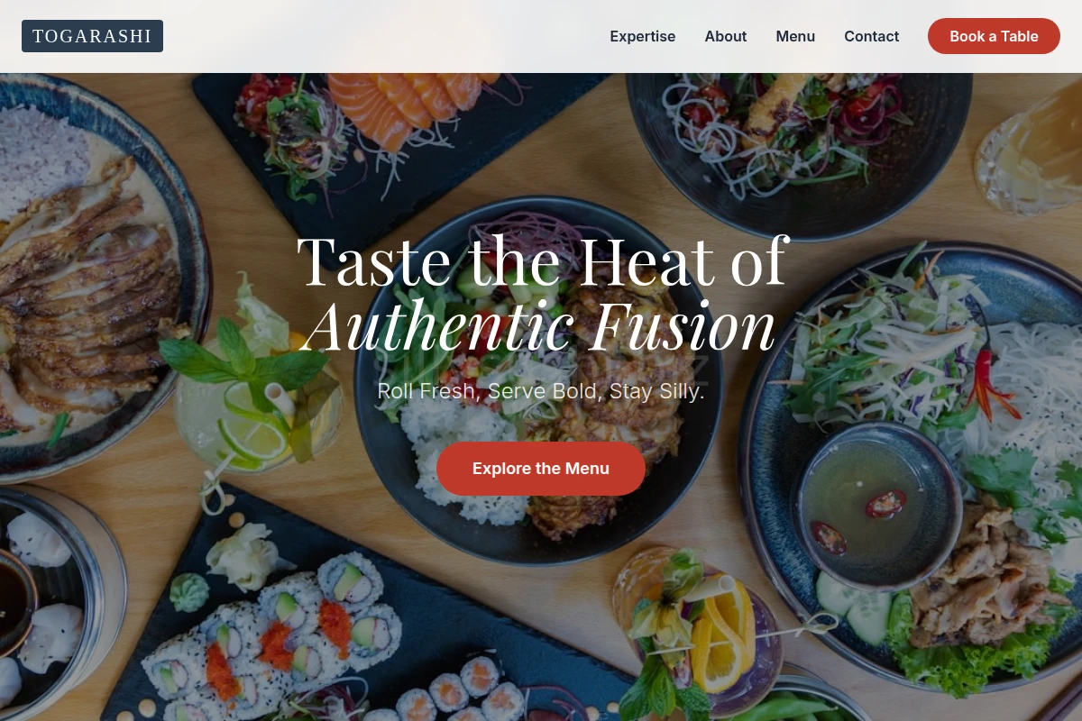 Togarashi Asian Fusion Food