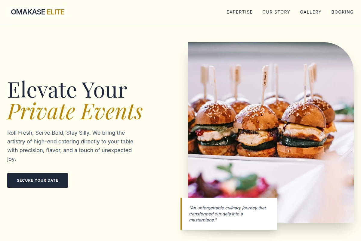Artisan Catering
