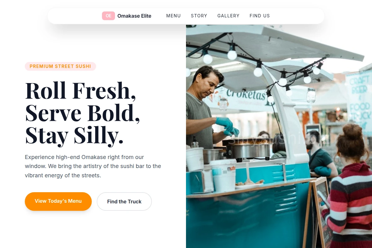 Modern Food Truck