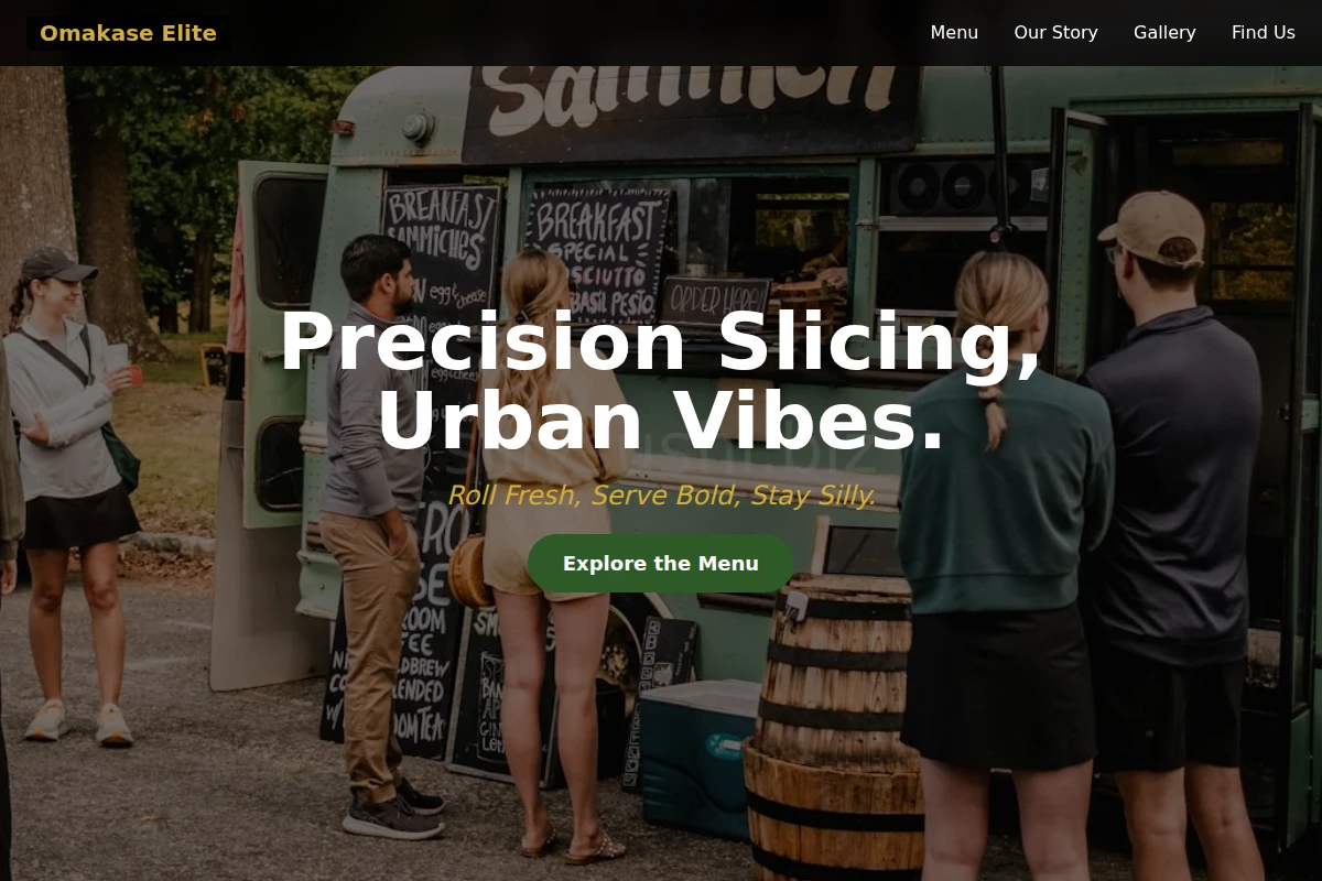 Sashimi Food Truck