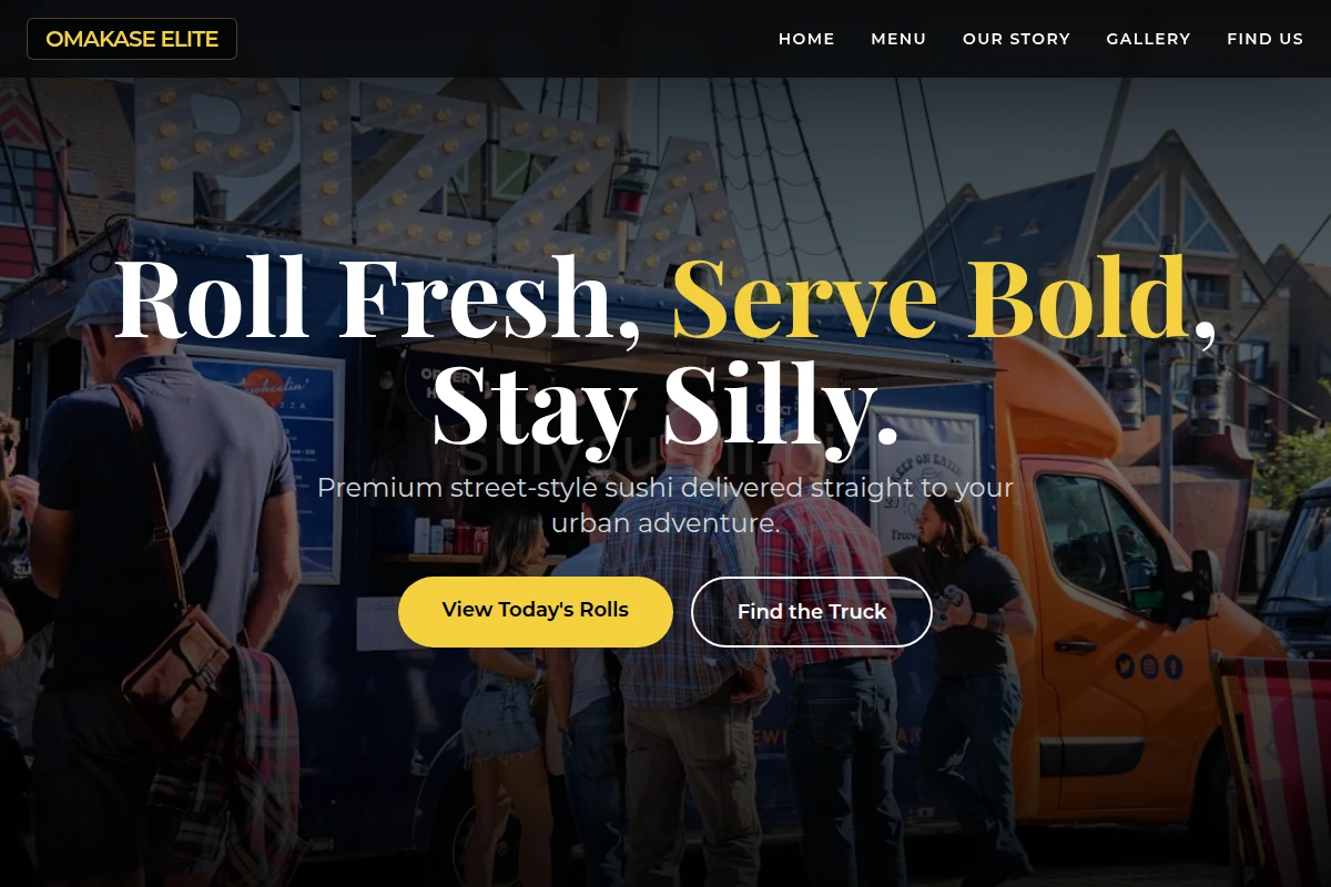 Vibrant Food Truck