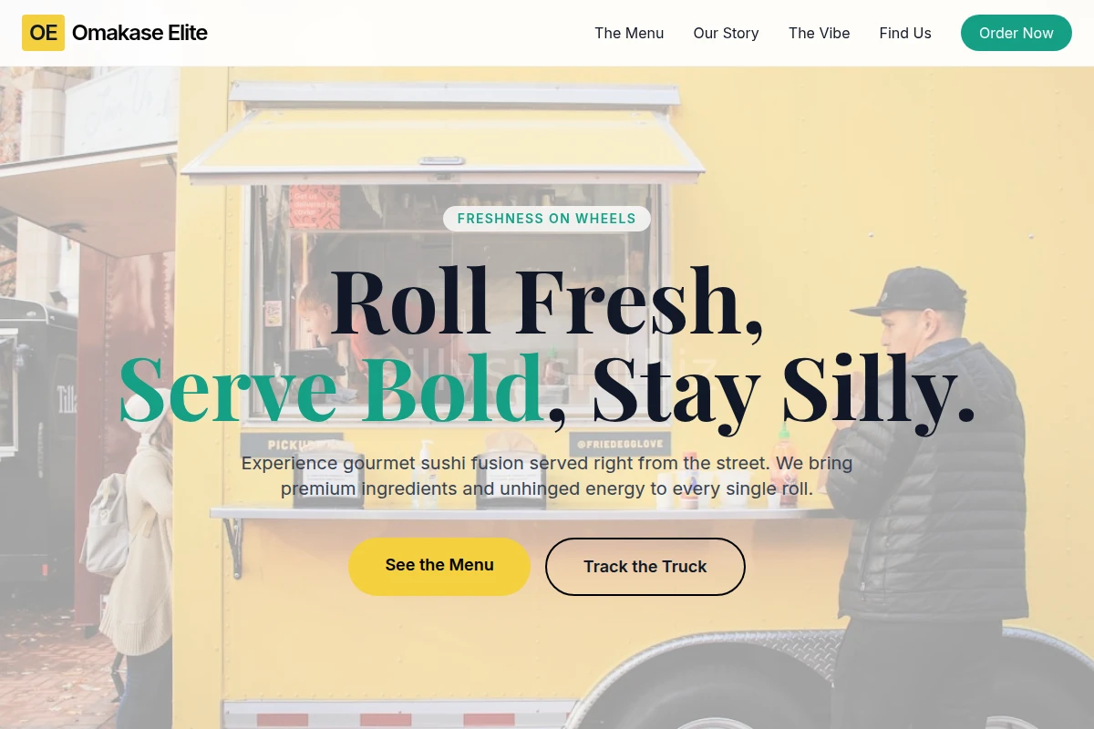 Modern Food Truck