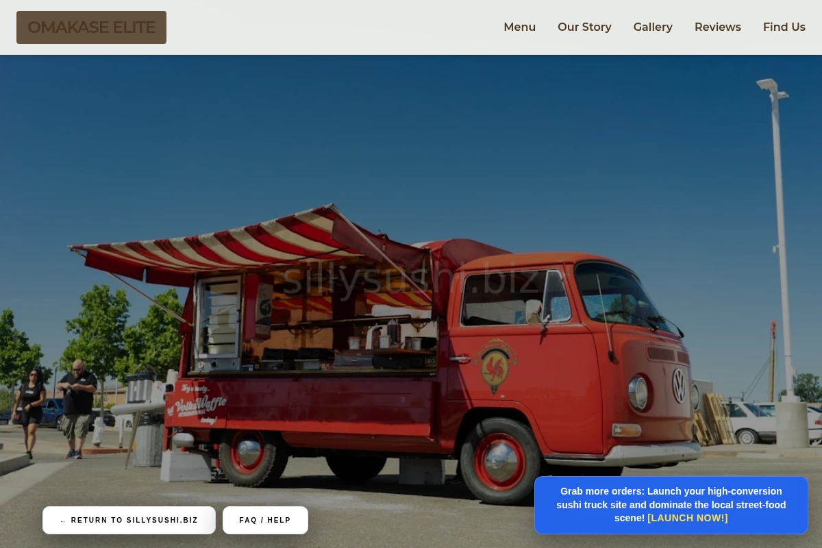Sashimi Food Truck