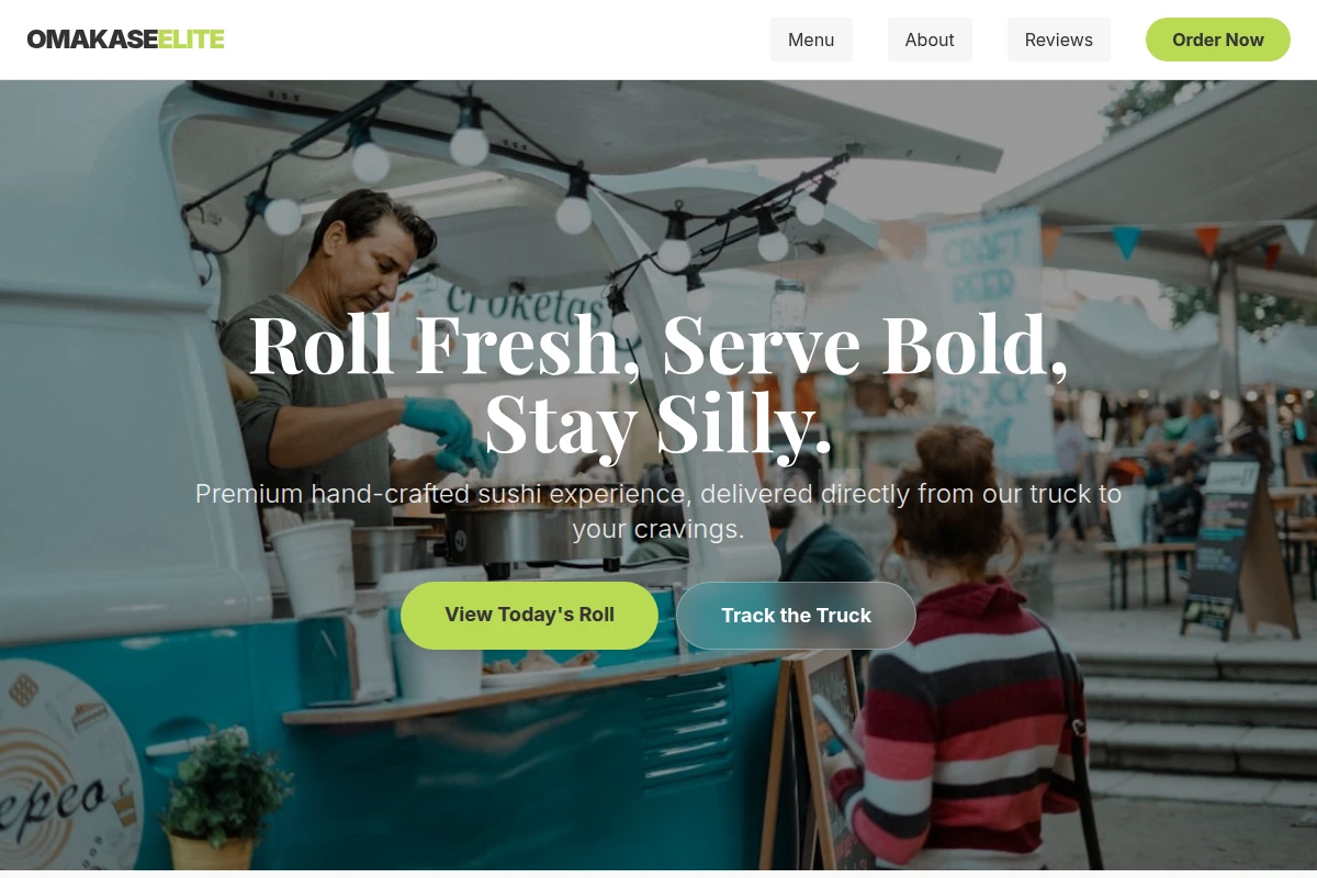 Modern Food Truck
