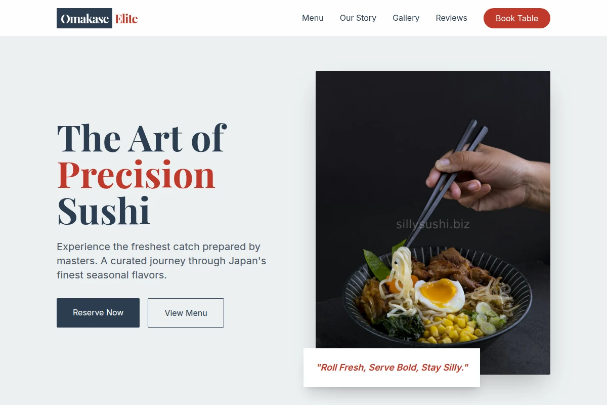Gourmet Japanese Food