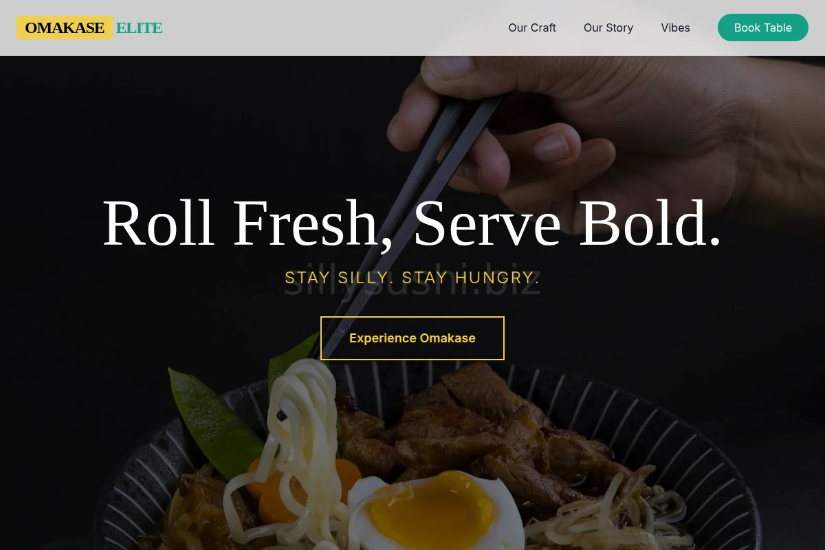 Trendy Japanese Food