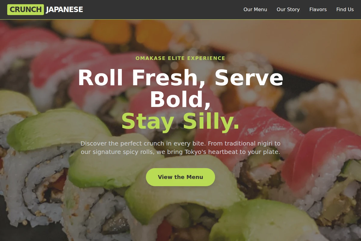Crunch Japanese Food