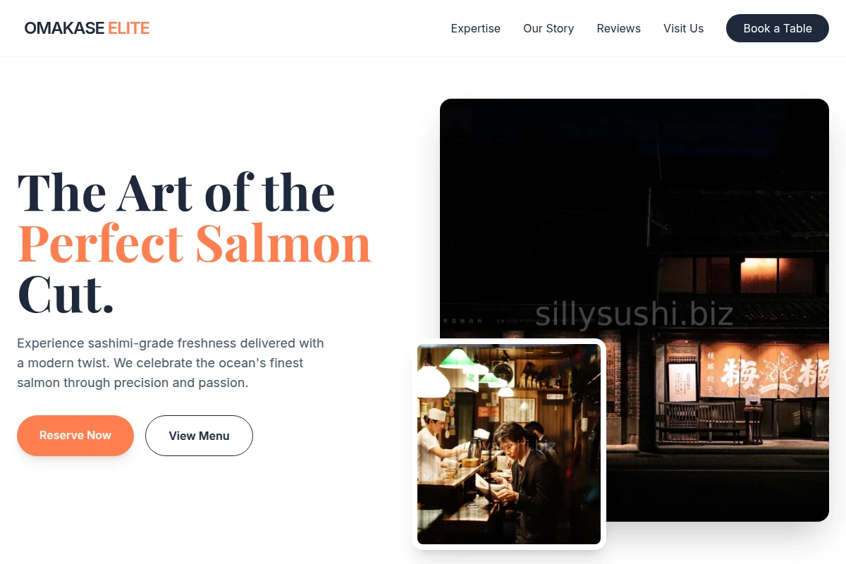 Salmon Japanese Food