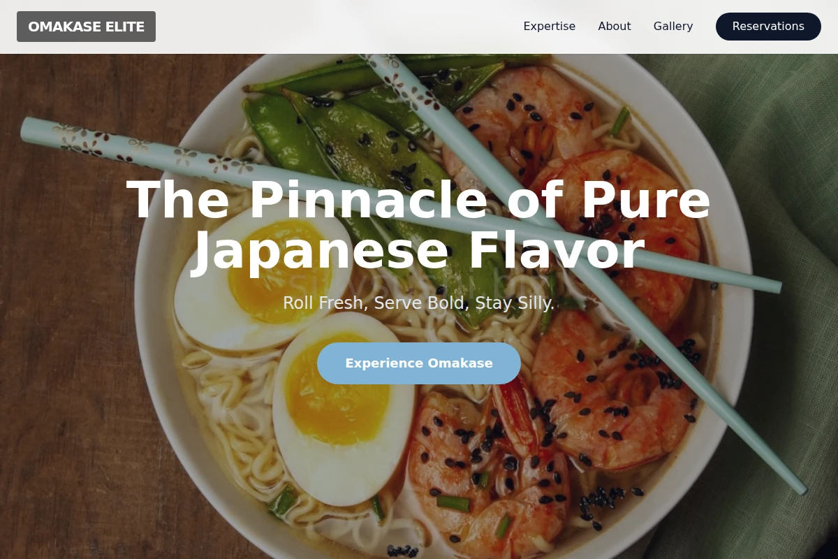Fresh Japanese Food