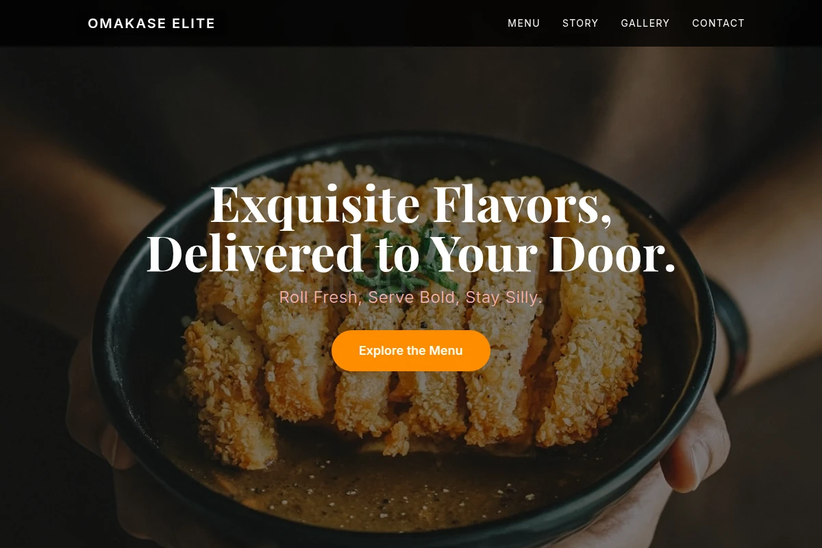 Delivery Japanese Food