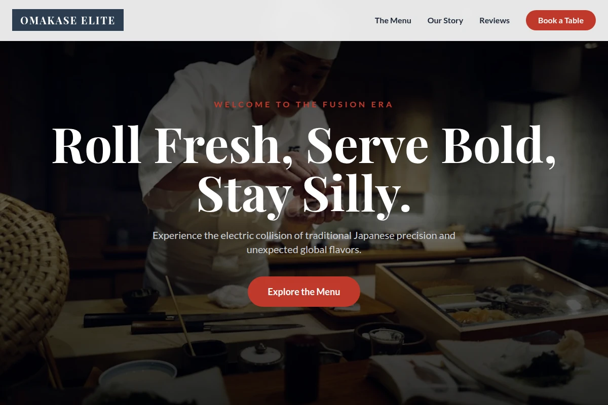 Fusion Japanese Food