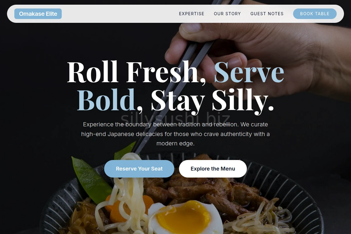 Chef Japanese Food
