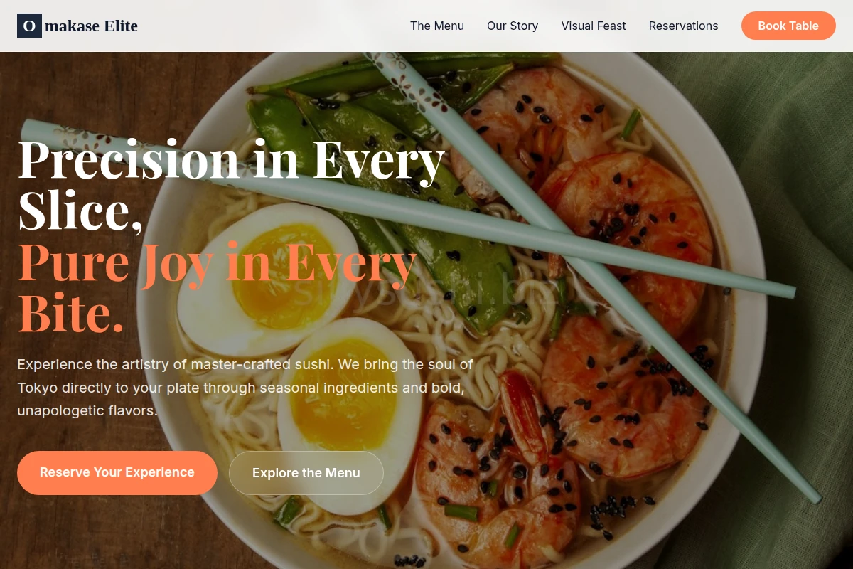Chef Japanese Food