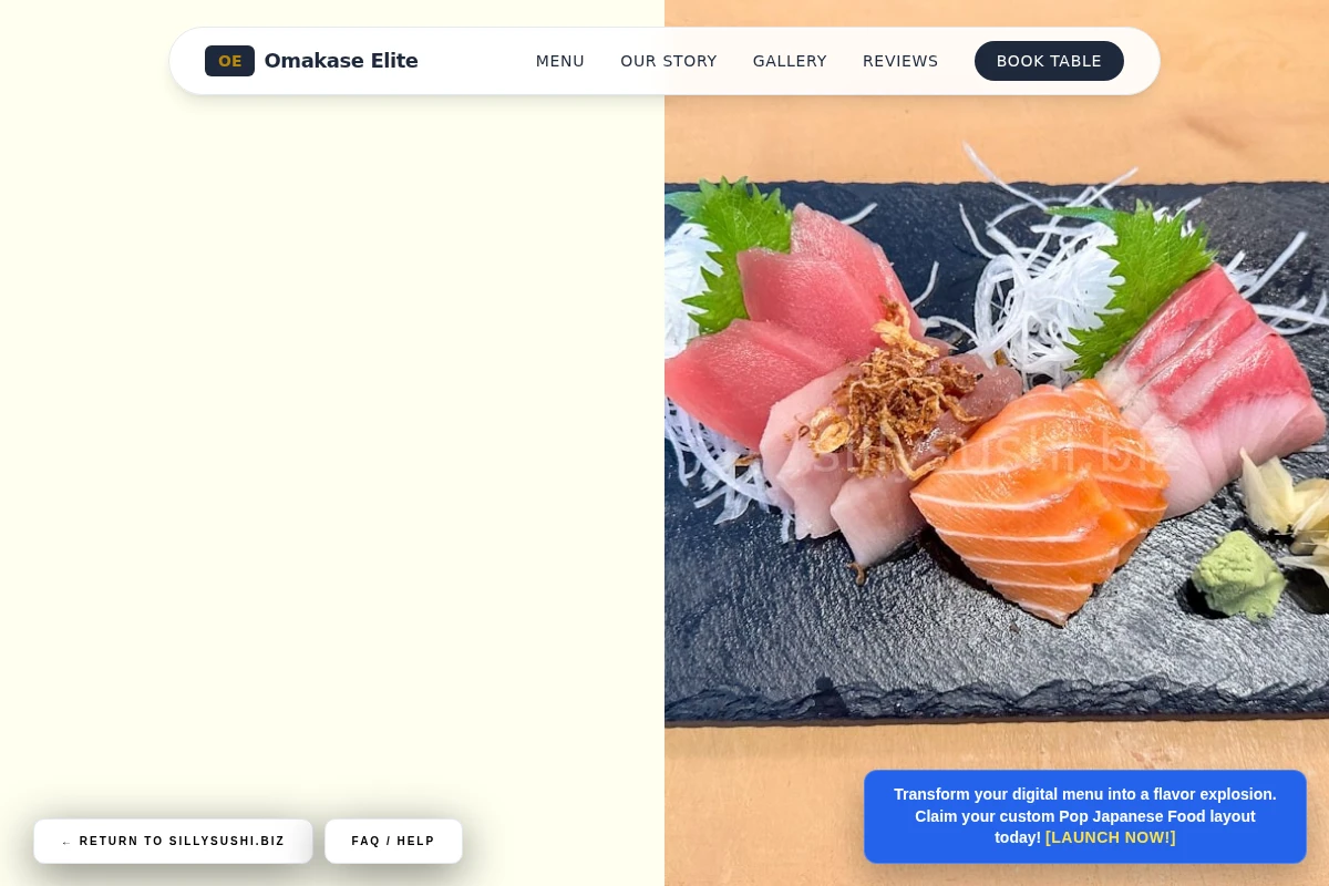 Pop Japanese Food