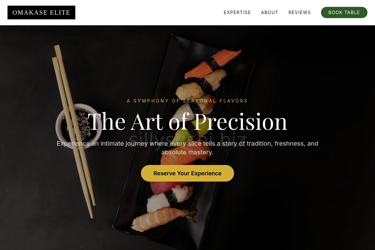 Omakase Japanese Food