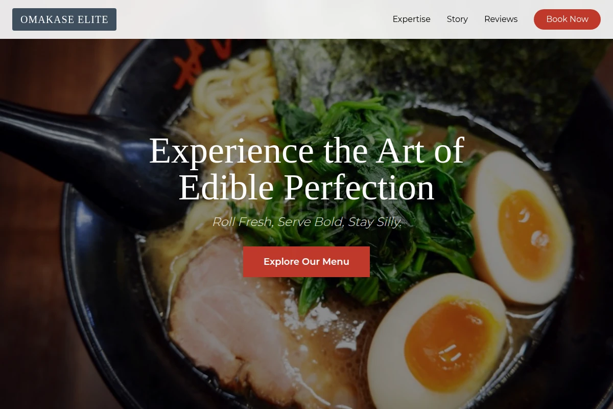 Gourmet Japanese Food