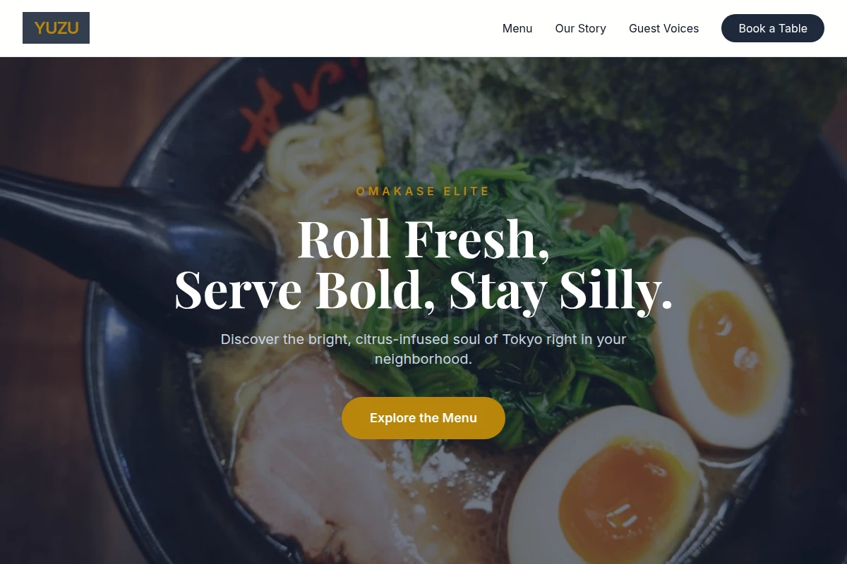 Yuzu Japanese Food