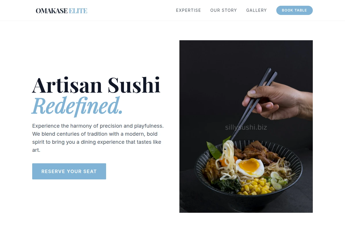 Minimal Japanese Food