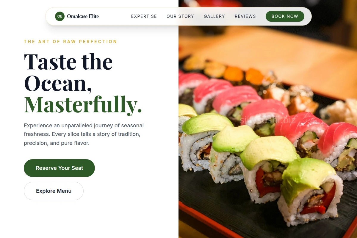 Raw Japanese Food
