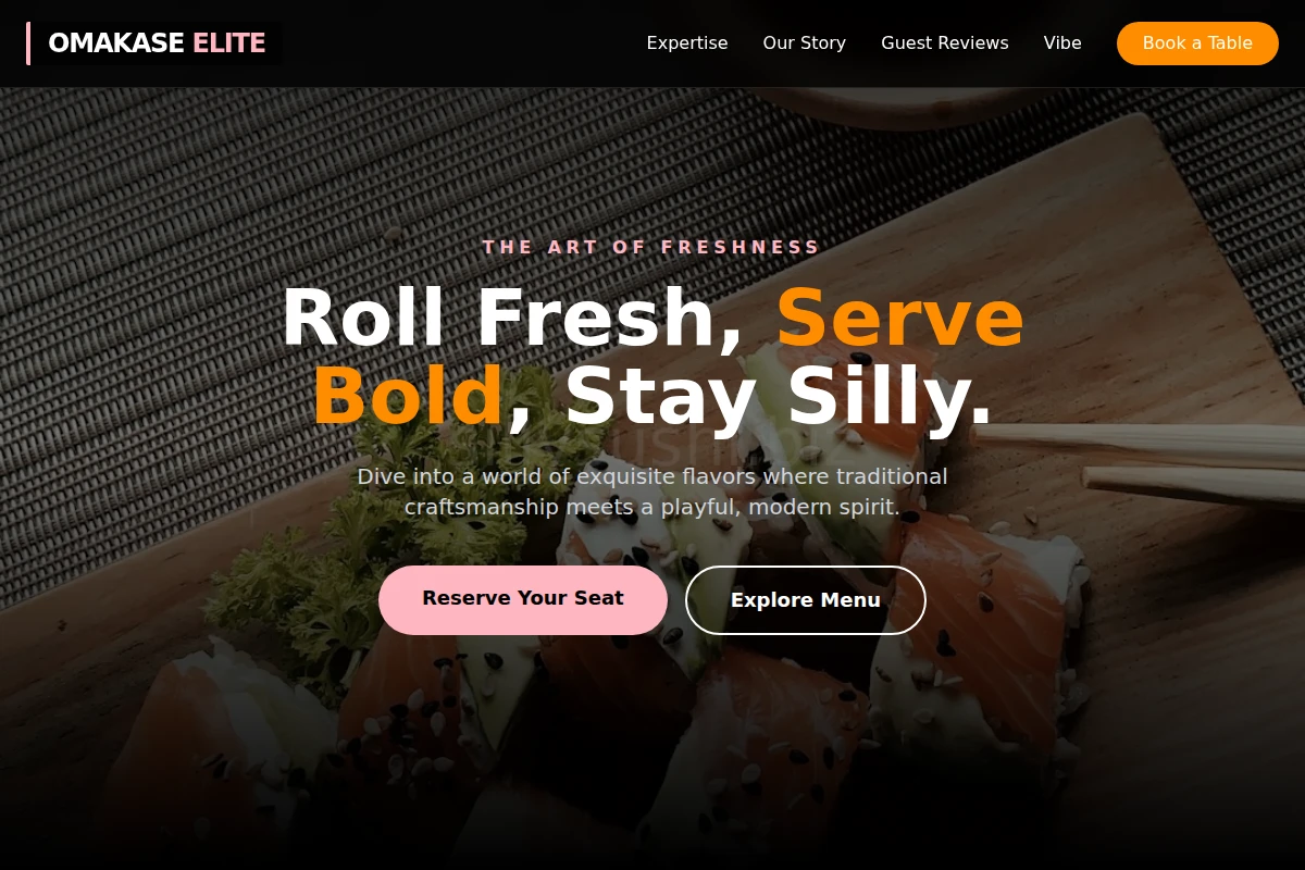 Gourmet Sushi