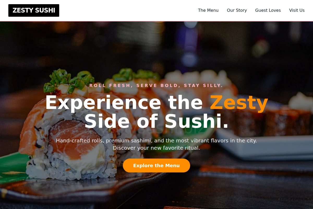 Zesty Sushi