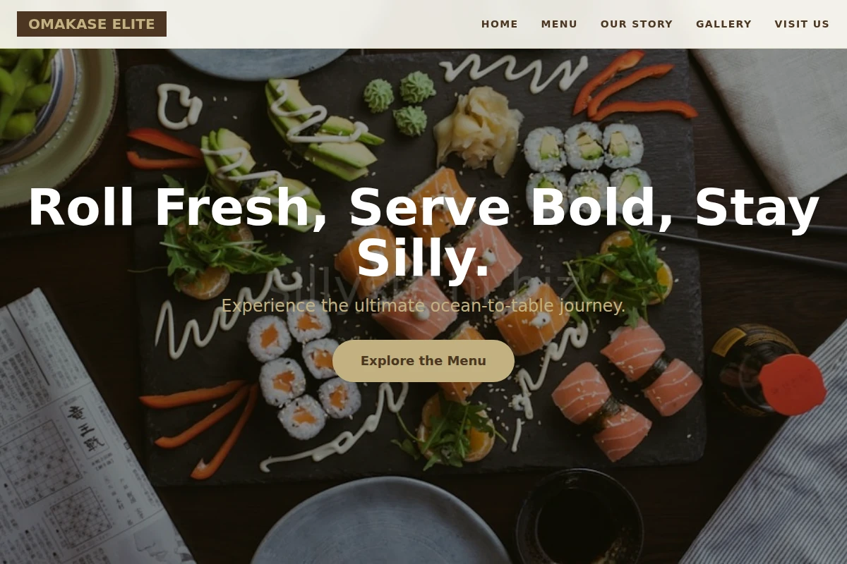 Vibrant Sushi