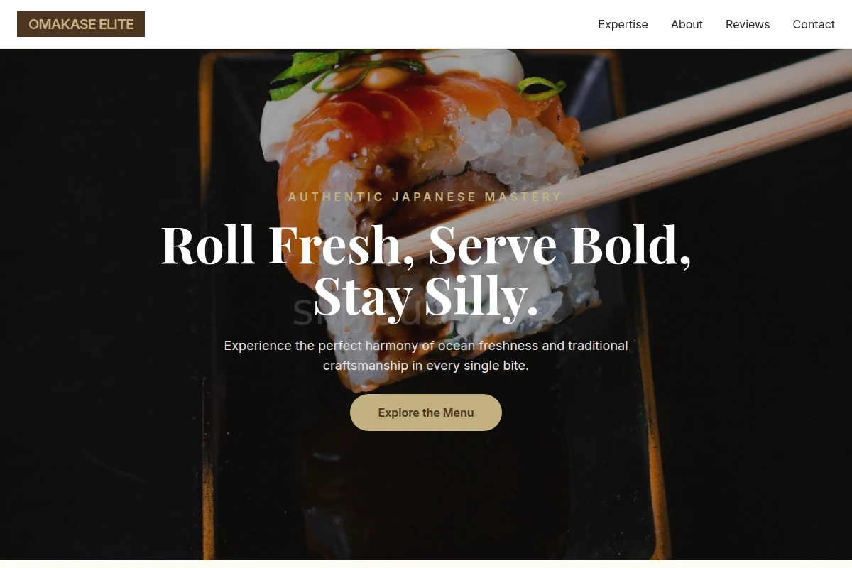 Vibrant Sushi