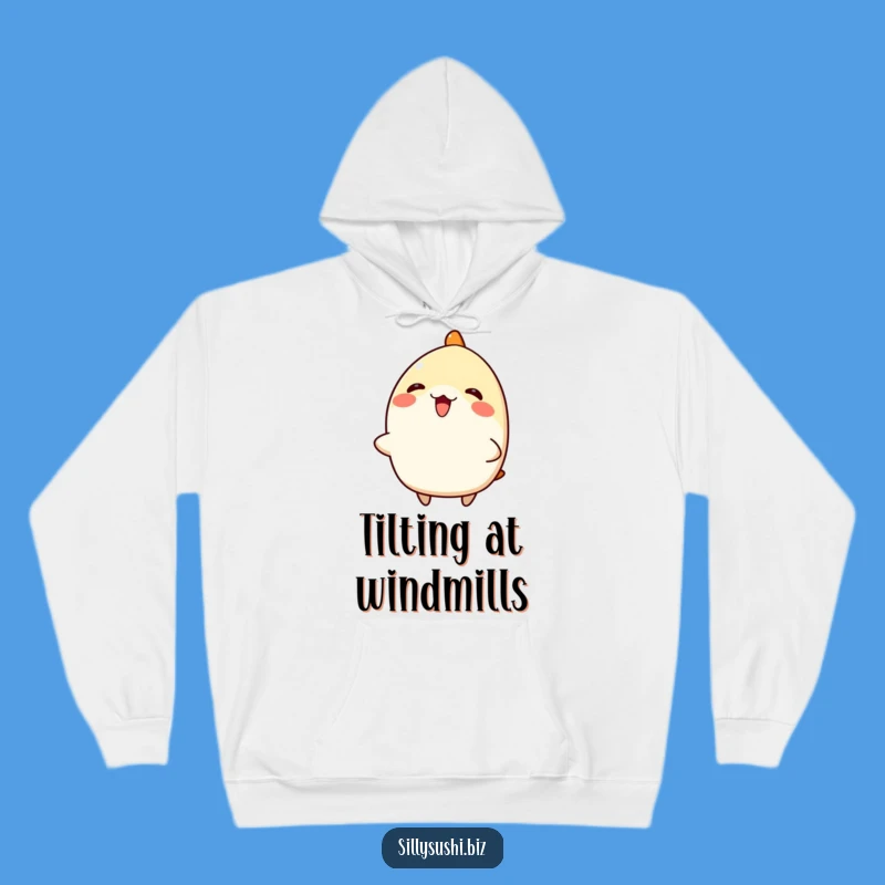 Funny Nigiri Sushi Hoodie: Cozy Enthusiastic Character for Warm, Happy Gifts