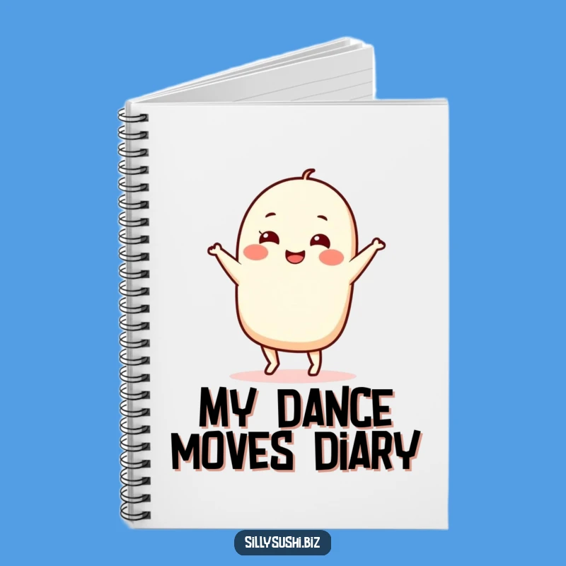 Funny Nigiri Dance Notebook: Jot Down Ideas with a Hilarious Sushi Pal, Perfect Gift